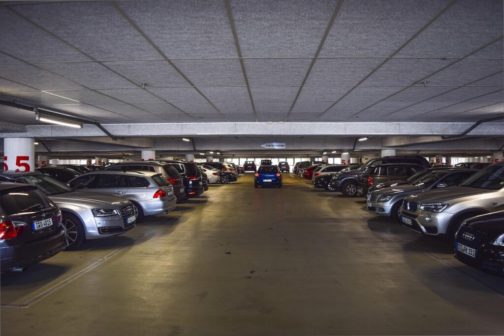 architecture, multi storey car park, building, parking deck, garage, car wallpapers, city, dusseldorf, park, cars, concrete, parking spot, underground car park, parking spaces, vehicles, park level, car, level